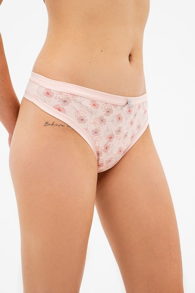 Труси-бікіні жіночі Emy 5526d, english rose (рожевий), 2/S