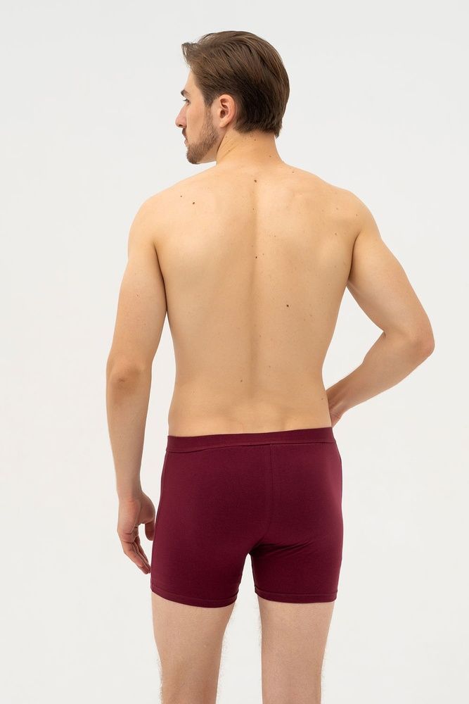 Труси-боксери чоловічі Cornette 220 PERFECT-Authentic, claret (бордовий), L