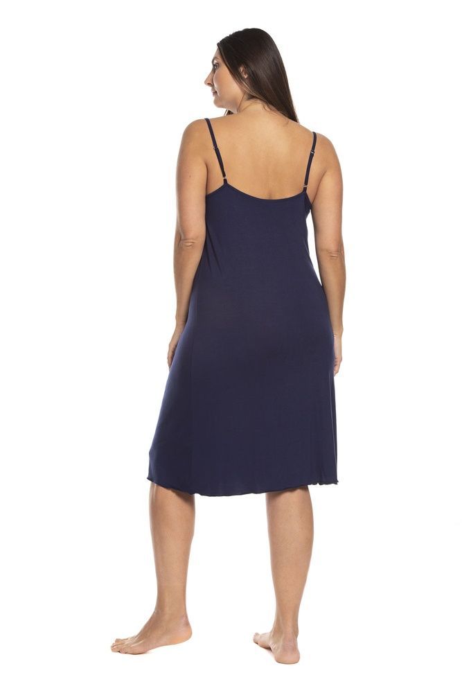 Нічна сорочка жіноча Effetto 0232B/1, navy blue (т.синій), S