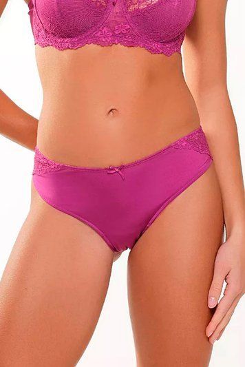 Трусы-слипы женские LingaDore 1400B-3 col, малиновый, XS