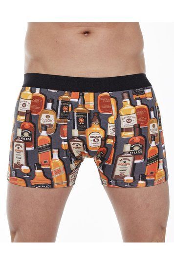 Труси-боксери чоловічі Cornette 143 508-143 НЕ A24, grey/orange(сірий/помаранчевий), L