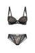 Трусы мини-бикини женские Gracija-Rim Nicole 32000, чорний, XS
