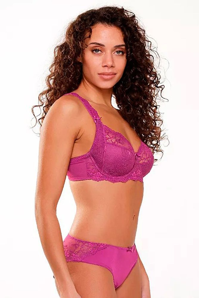 Трусы-слипы женские LingaDore 1400B-3 col, малиновый, XS