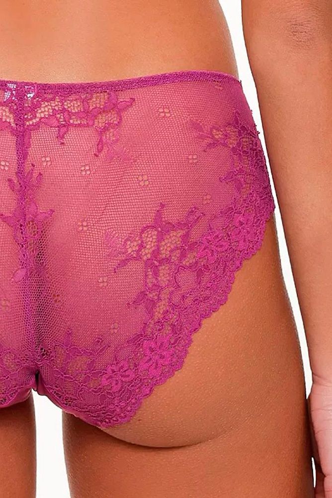 Трусы-слипы женские LingaDore 1400B-3 col, малиновый, XS