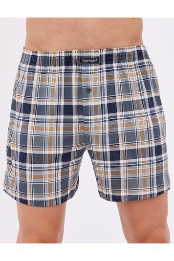 Трусы-шорты мужские Cornette 289 008-289 Comfort B24 3-5XL, біло-сірий, 5XL