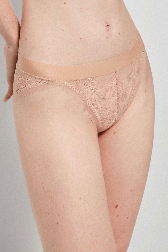 Трусы-слипы женские Gisela 10021B, бежевый, L
