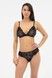 Бюстгальтер-бралет Effetto KRISTINA 020 105 08, Black/piony (чорний/піон), 75, A