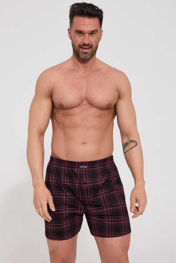 Труси-шорти чоловічі Cornette 008-350 Comfort B26 3-5XL, plum (бордовий)