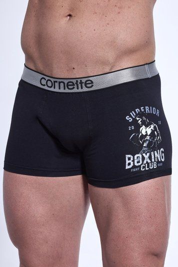 Труси-боксери чоловічі Cornette 240 Boxing 280-240 Tatoo A25, black (чорний), XXL