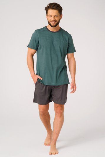 Піжама чоловіча Key MNS 317 A26, green/dark grey(зелено-т.сірий)