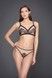 Труси-стрінги жіночі Gracija-Rim 36120, black/skin (чорно-бежевий), XS