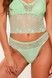 Трусы-стринги женские LingaDore 1400T col, зелений, M