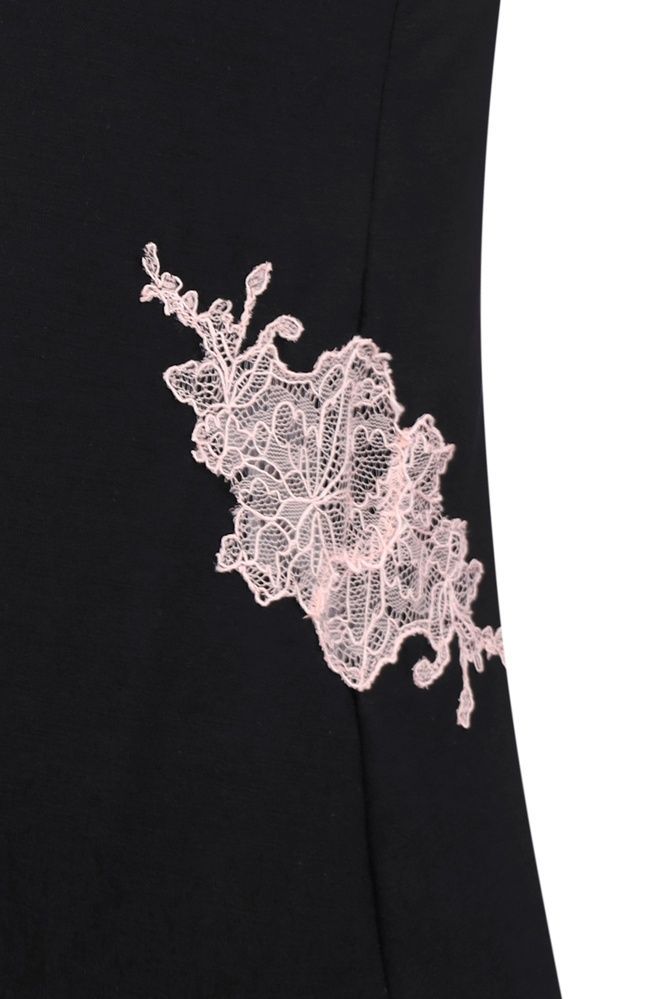 Піжама жіноча Effetto 03163/1PO, Black (чорний), 3XL