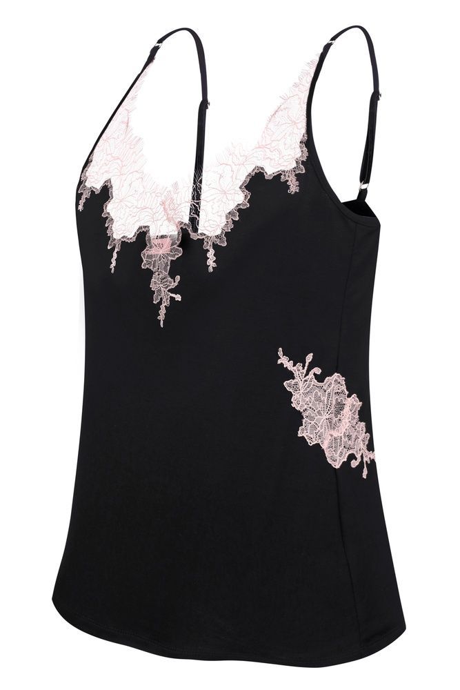 Піжама жіноча Effetto 03163/1PO, Black (чорний), 3XL