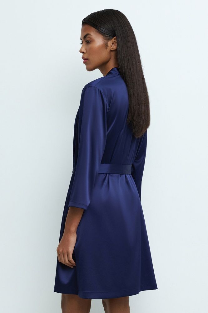 Халат жіночий Effetto S03200IM, navy (синій), 3XL
