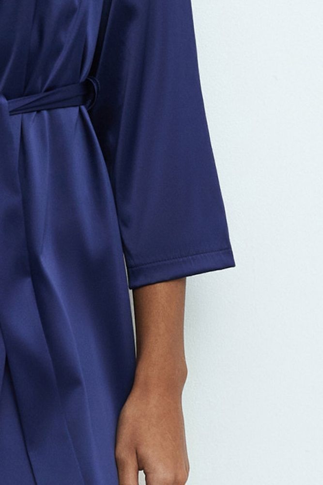 Халат жіночий Effetto S03200IM, navy (синій), 3XL