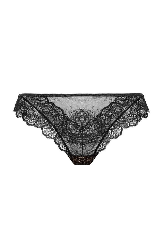 Трусы мини-бикини женские Gracija-Rim Yvonne 94120, чорний, XS