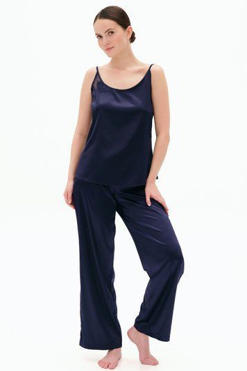 Піжама жіноча Effetto S03404IM, navy (синій), 3XL