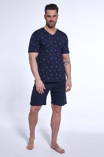 Піжама чоловіча Cornette 287 Glen 472-287 A25, navy blue (т.синій), L