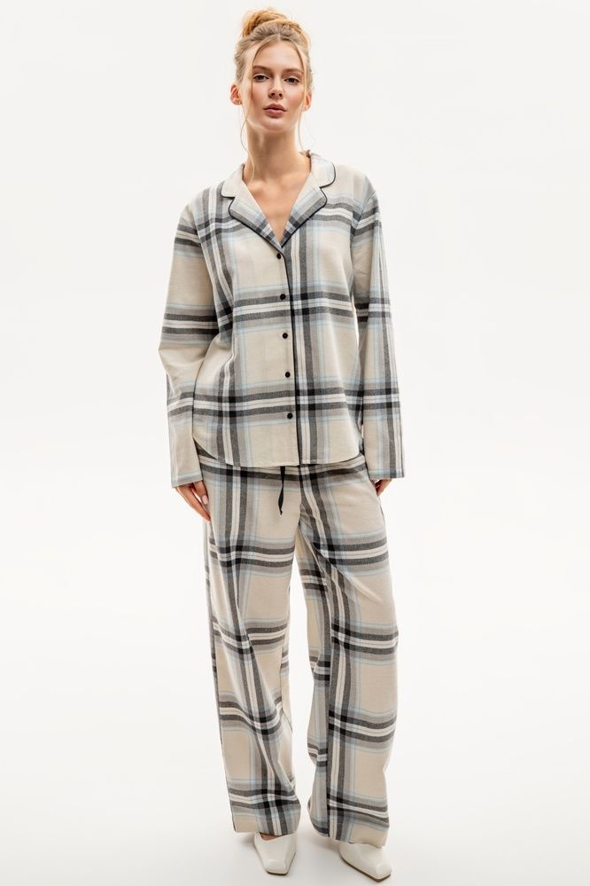 Піжама жіноча EFFE PJLS-004, grey (сірий), S