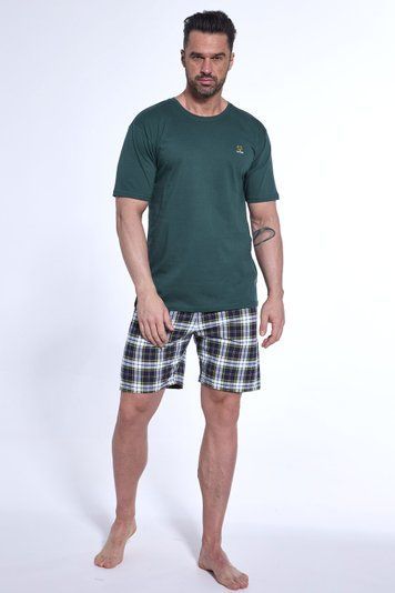 Піжама чоловіча Cornette 182 Nature 2 326-182 A25 3-5XL, green/navy blue (зелено-синій), 3XL