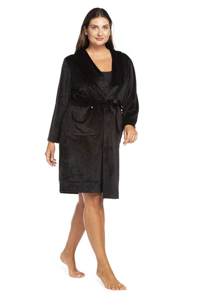 Халат жіночий Effetto 03204XL, Black (чорний), XXL