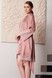 Халат жіночий Effetto S03417P, wood rose (світло-рожевий), 3XL