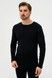 Футболка мужская Cornette 214 RIBBED THERMO, чорний, 4XL