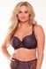 Бюстгальтер з формованою чашкою LingaDore 1400-1A col, Dark Pepper Jacquard (темний перець), 70, D