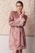 Халат жіночий Effetto S03417P, wood rose (світло-рожевий), 3XL