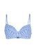 Бюстгальтер купальний з формованою чашкою LingaDore 6110BT, Blue / White Print (біло-синій), 70, B