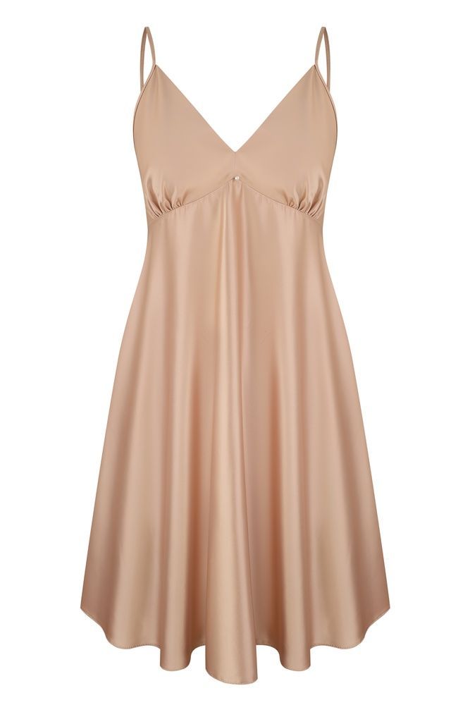 Нічна сорочка жіноча Effetto S03199, beige (бежевий), 3XL