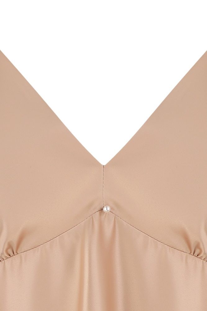 Нічна сорочка жіноча Effetto S03199, beige (бежевий), 3XL