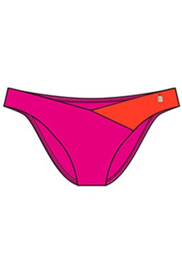 Трусы женские для купальника BeachLife 070207-275, розовый-оранжевый, XS