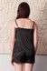 Шовкова жіноча піжама Effetto 04103SL-Р, Black (чорний), 3XL