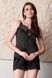 Шовкова жіноча піжама Effetto 04103SL-Р, Black (чорний), 3XL