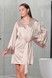 Халат женский Effetto S03406Р, светло-розовый, 3XL
