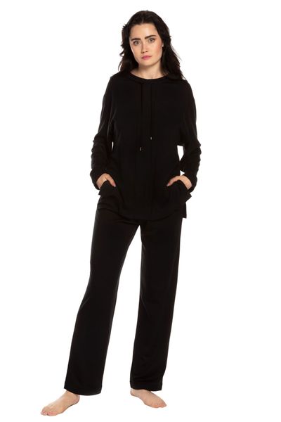 Костюм жіночий Effetto 03209 Fleece, Black (чорний), L