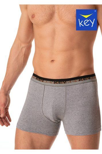 Труси-боксери чоловічі Key MXH 188 B23, SZ (меланжевий), L