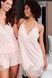 Нічна сорочка жіноча Effetto 03323, blush/white (персиково-білий), XS