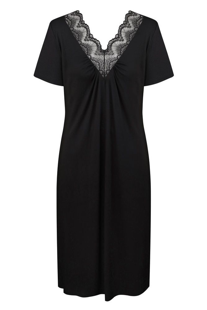 Нічна сорочка жіноча Effetto 02100, Black (чорний), XS