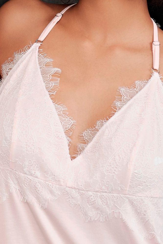 Нічна сорочка жіноча Effetto 03323, blush/white (персиково-білий), XS