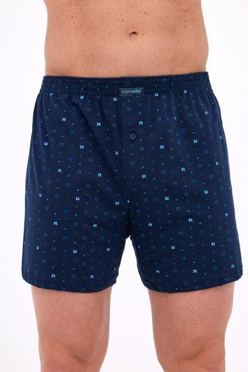 Труси-шорти чоловічі Cornette 328 002-328 Comfort B25, navy blue (т.синій), S