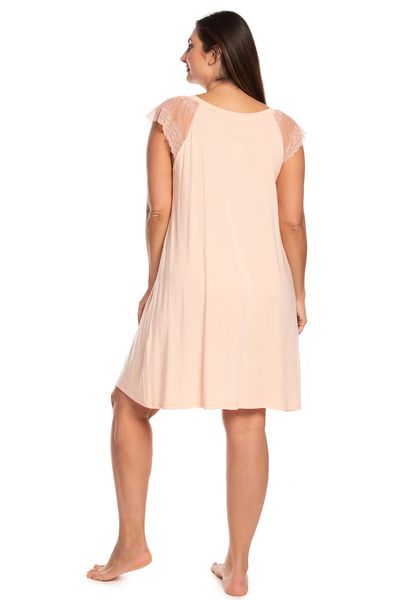 Нічна сорочка жіноча Effetto 0266B/1XL, peach (персиковий), XXL