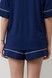 Жіночі шорти Effetto 02115/2IM, navy blue (т.синій), 3XL
