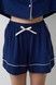 Жіночі шорти Effetto 02115/2IM, navy blue (т.синій), 3XL