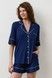 Піжама жіноча Effetto 02115IM, navy blue (т.синій), 3XL