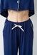 Піжама жіноча Effetto 02116IM, navy blue (т.синій), 3XL