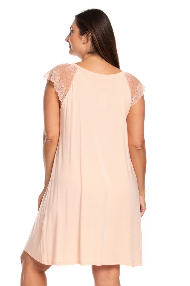 Нічна сорочка жіноча Effetto 0266B/1XL, peach (персиковий), XXL