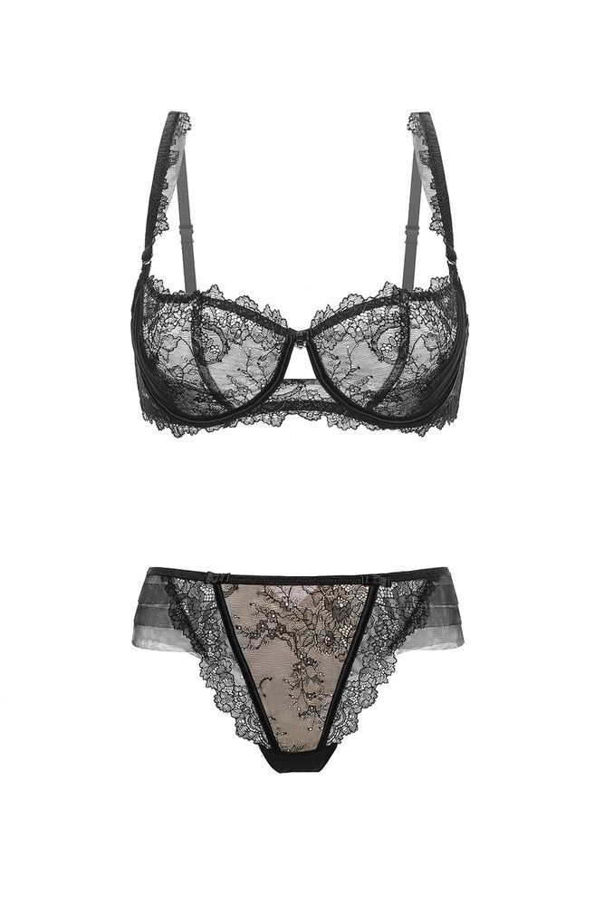 Труси-стрінги жіночі Gracija-Rim Nicole 32020, чорний, XS